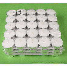 14G White Color Scented Wax Tealight Candle